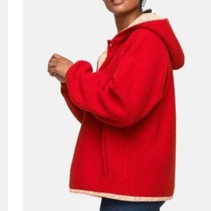 OV MEGAFLEECE pullover RED/ XS